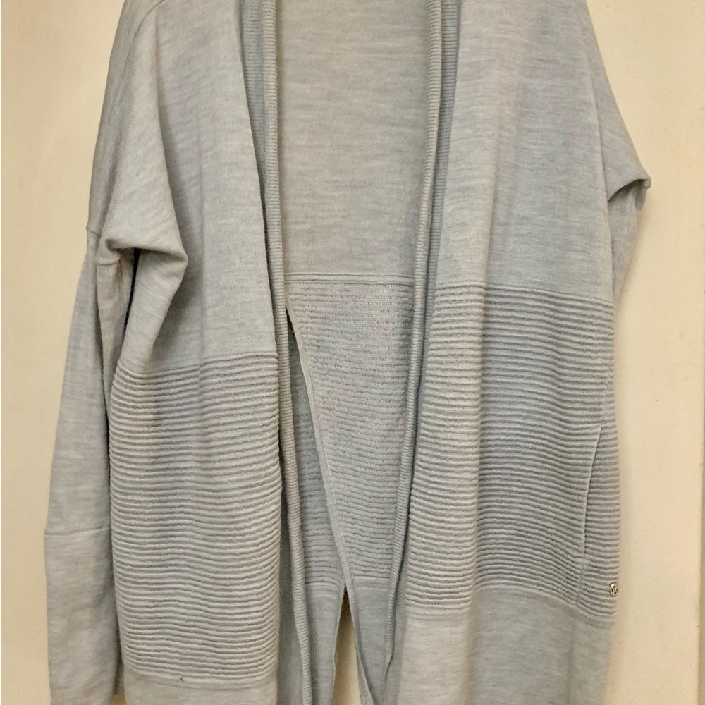 Lululemon Athletica Light Gray Women's Cardigan